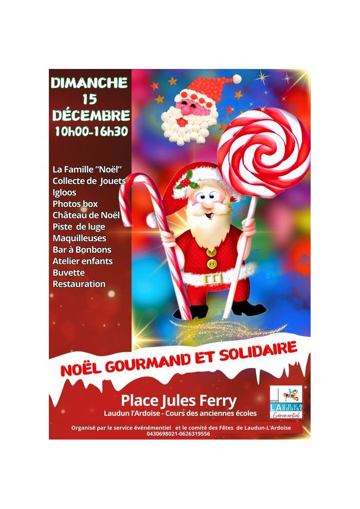 NOEL GOURMAND & SOLIDAIRE