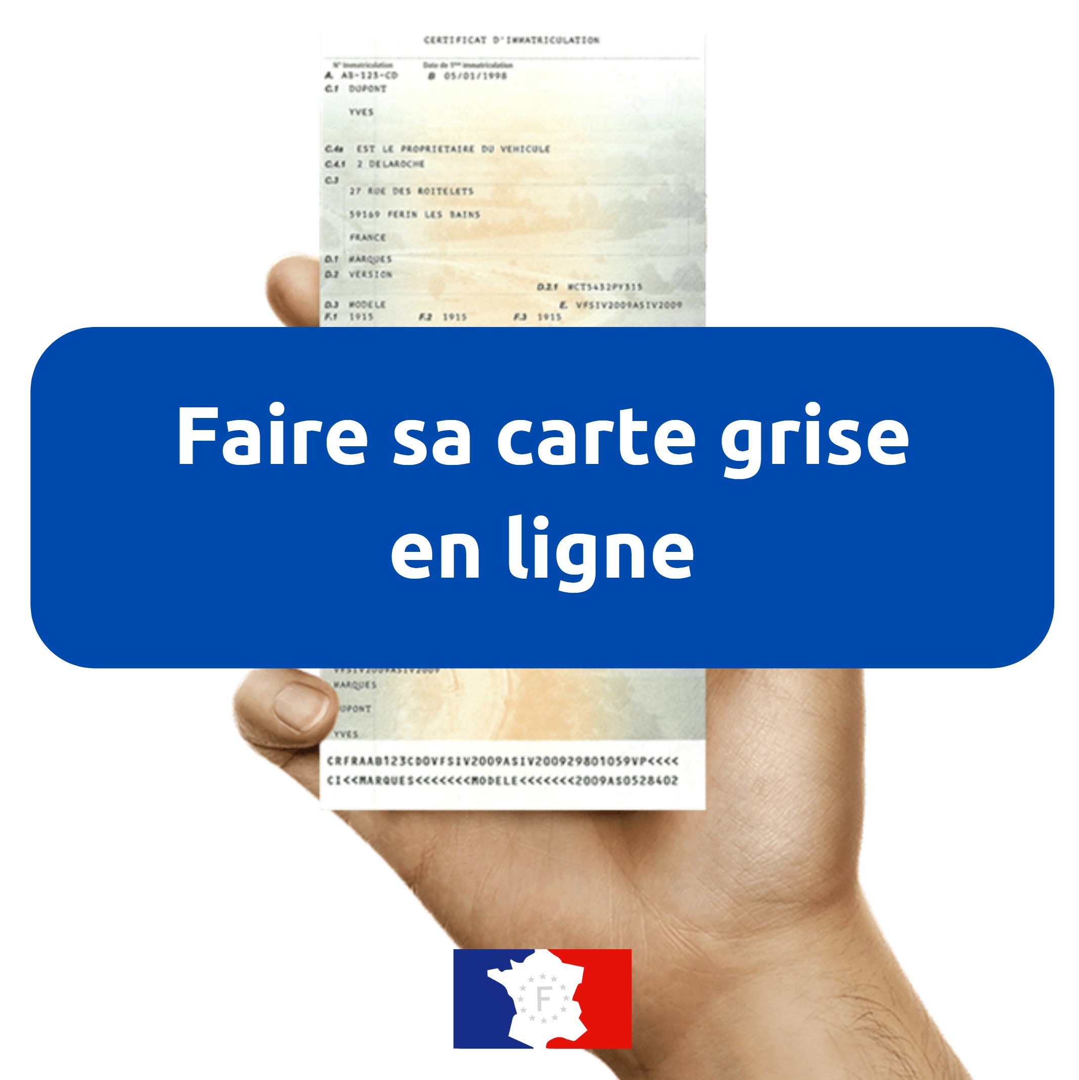 Faire sa carte grise en ligne